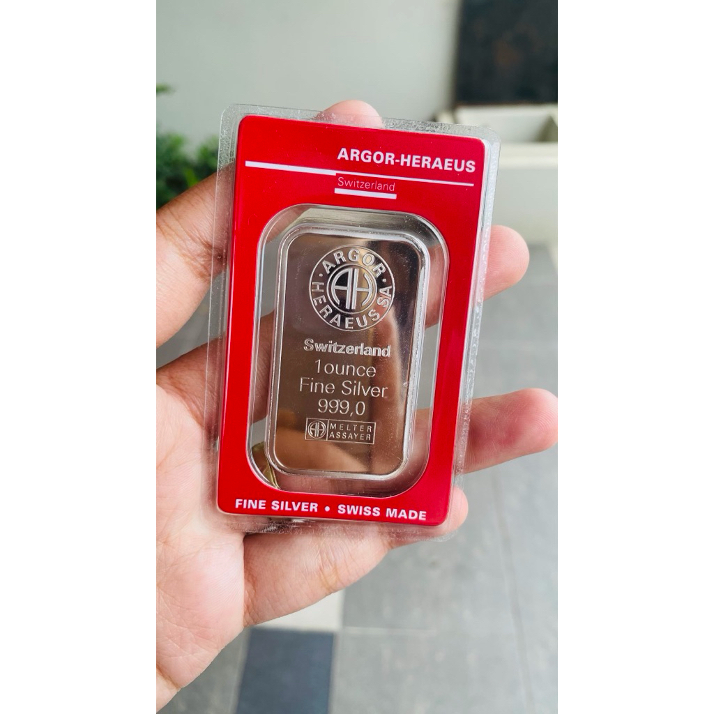 Silver Perak Nadir Argor Heraeus 1 oz (31,1gr)