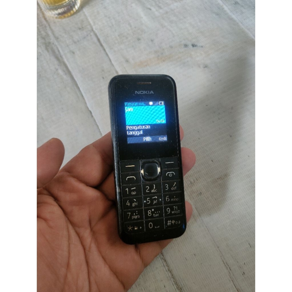 Nokia 105 single SIM 2015 second hidup normal