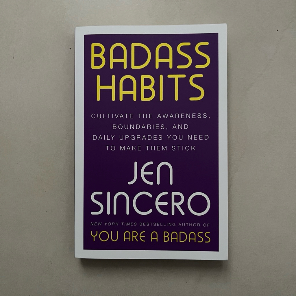[Buku Preloved] Badass Habits