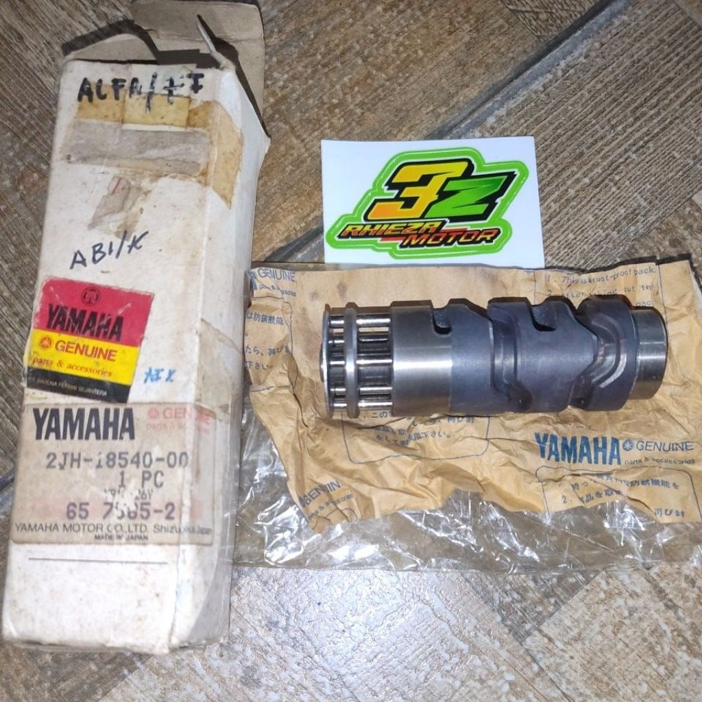 Shift cam assy botolan gigi rasio Alfa Champ Sigma F1 F1z F1zr Fizr 2JH original baru Yamaha Japan n