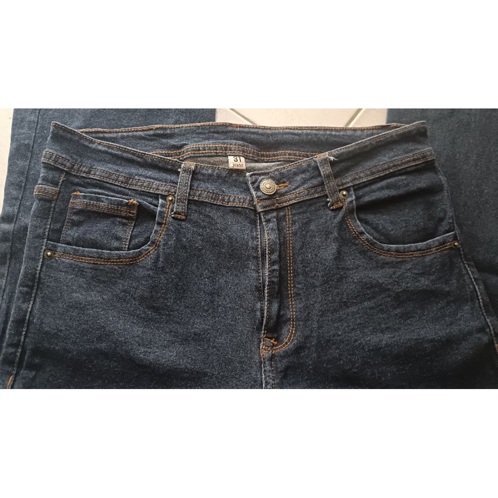 Celana jeans Wanita Panjang Merek Zara Bekas Original