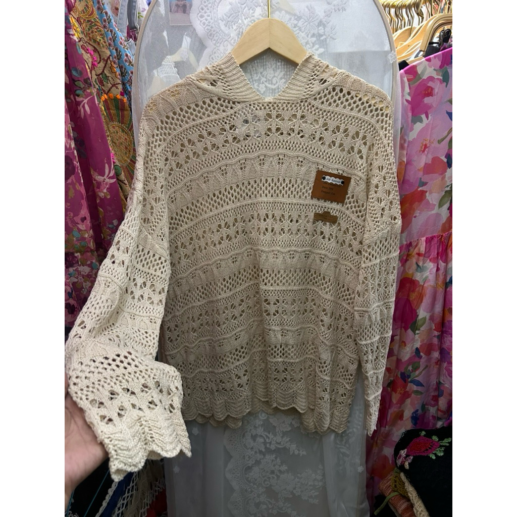 Sweater jaring hoodie