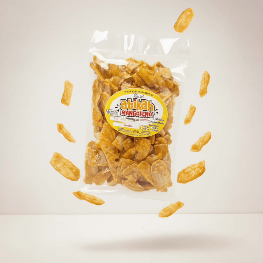 Manggleng Singkong Bestak Pedas Manis Caramel Crispy 200g Atikah Camilan Tradisional Tanpa Pengawet
