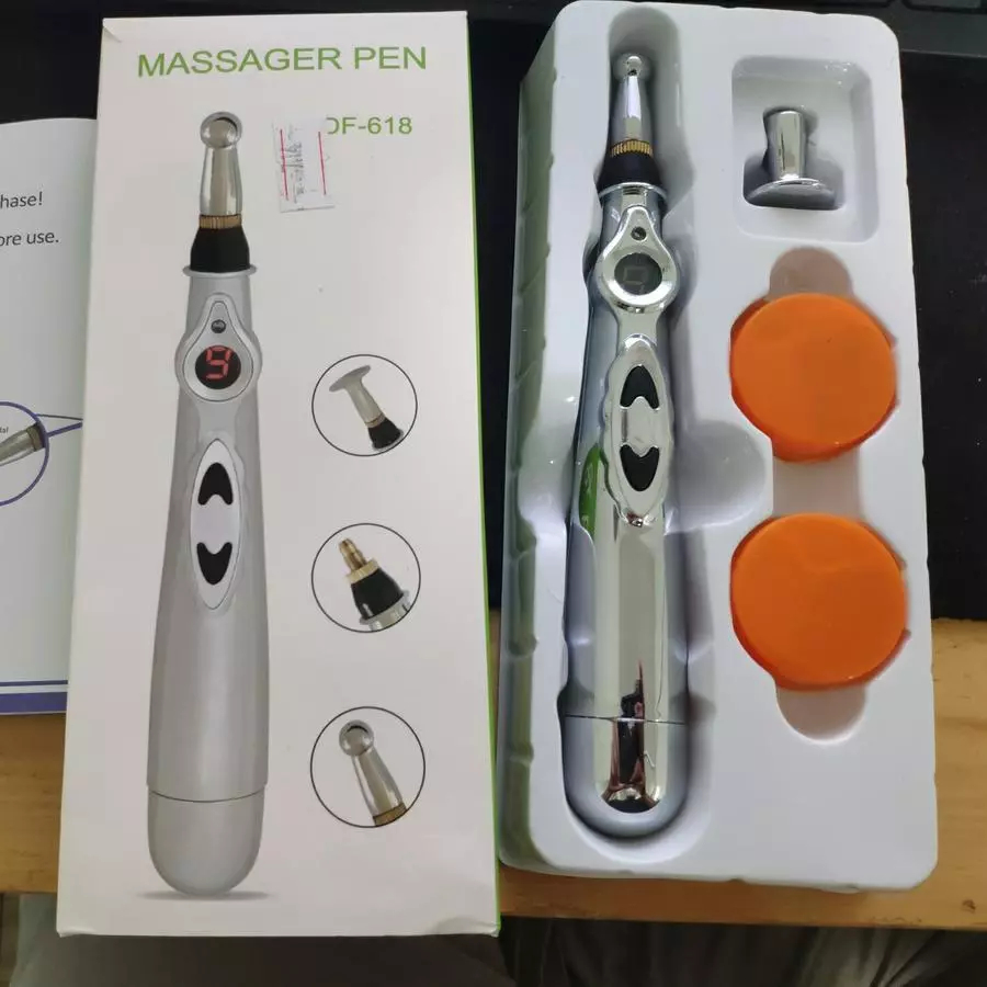 ALAT TERAPI PIJAT AKUPUNTUR STROKE BERBENTUK PENA / PENA TERAPI PIJAT