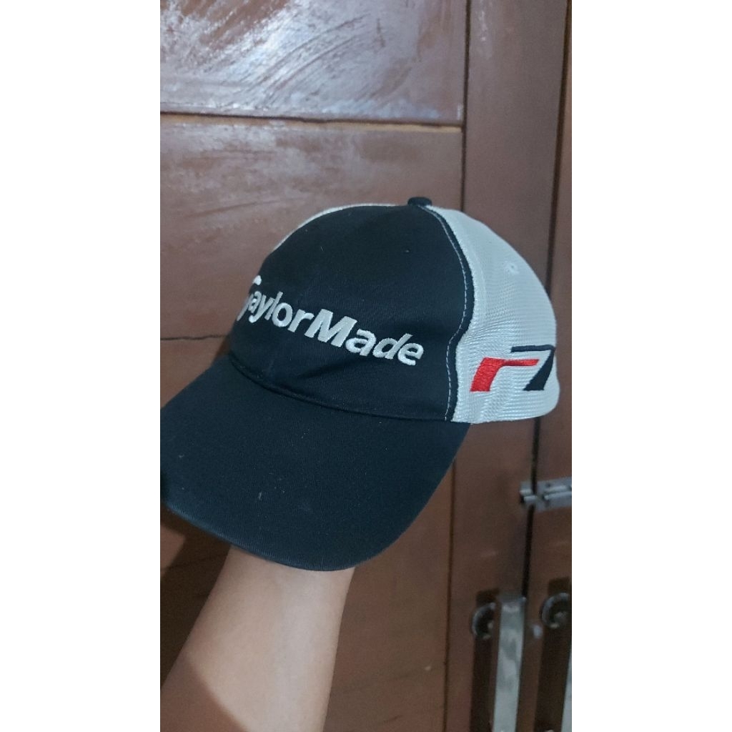topi taylormade stelan velcro tag ori taylormade