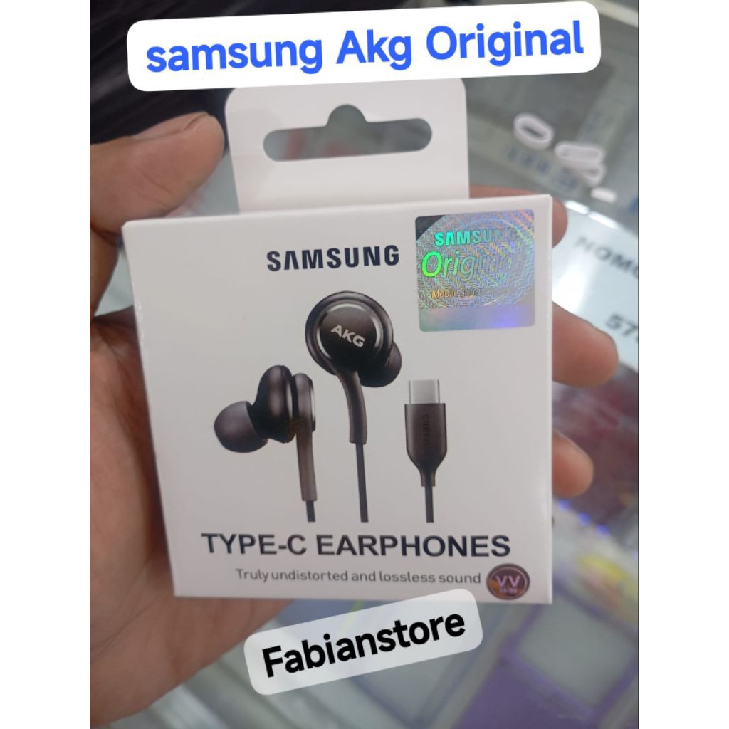 Headset Handsfree Samsung S25 / S25 FE / S25 Edge Original Akg type C