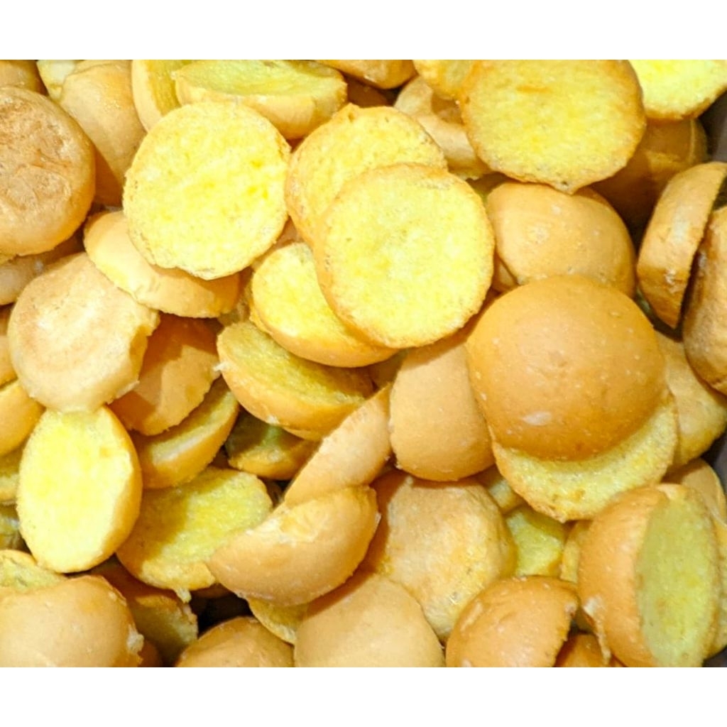 Roti Kering Bagelen Bulat Mini Original Kemasan 500 Gram