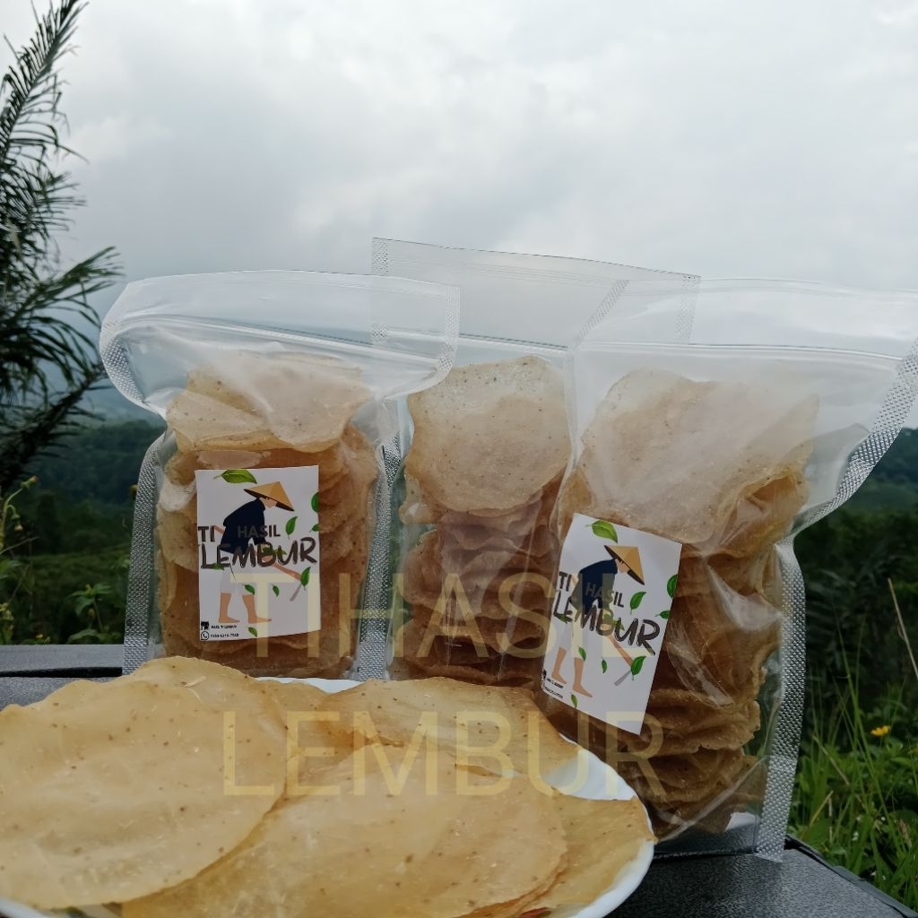 Kicimpring Kerupuk Kicimpring Mentah Kicimpring Singkong Asli