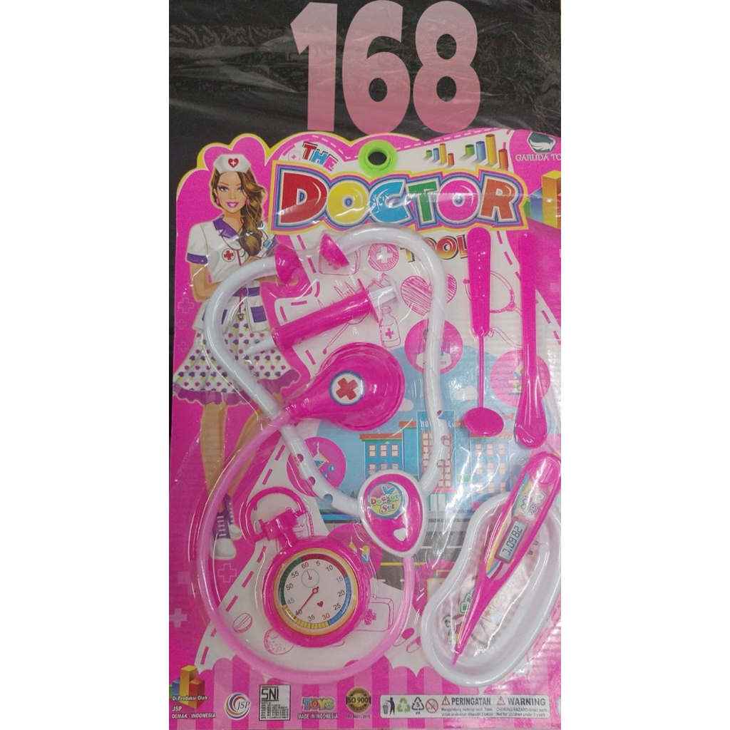 M85/168 COD Mainan Edukasi Anak Dokter Dokteran / Mainan Anak Dokter Set / Mainan Anak Perempuan / M