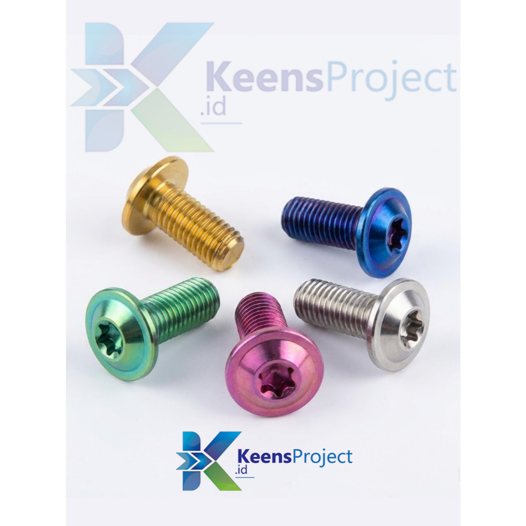 Titanium Probolt Baut Disc All Honda Vario, PCX, Scoopy, Vario, Stylo, Adv, Nmax, Aerox, Mio, Genio