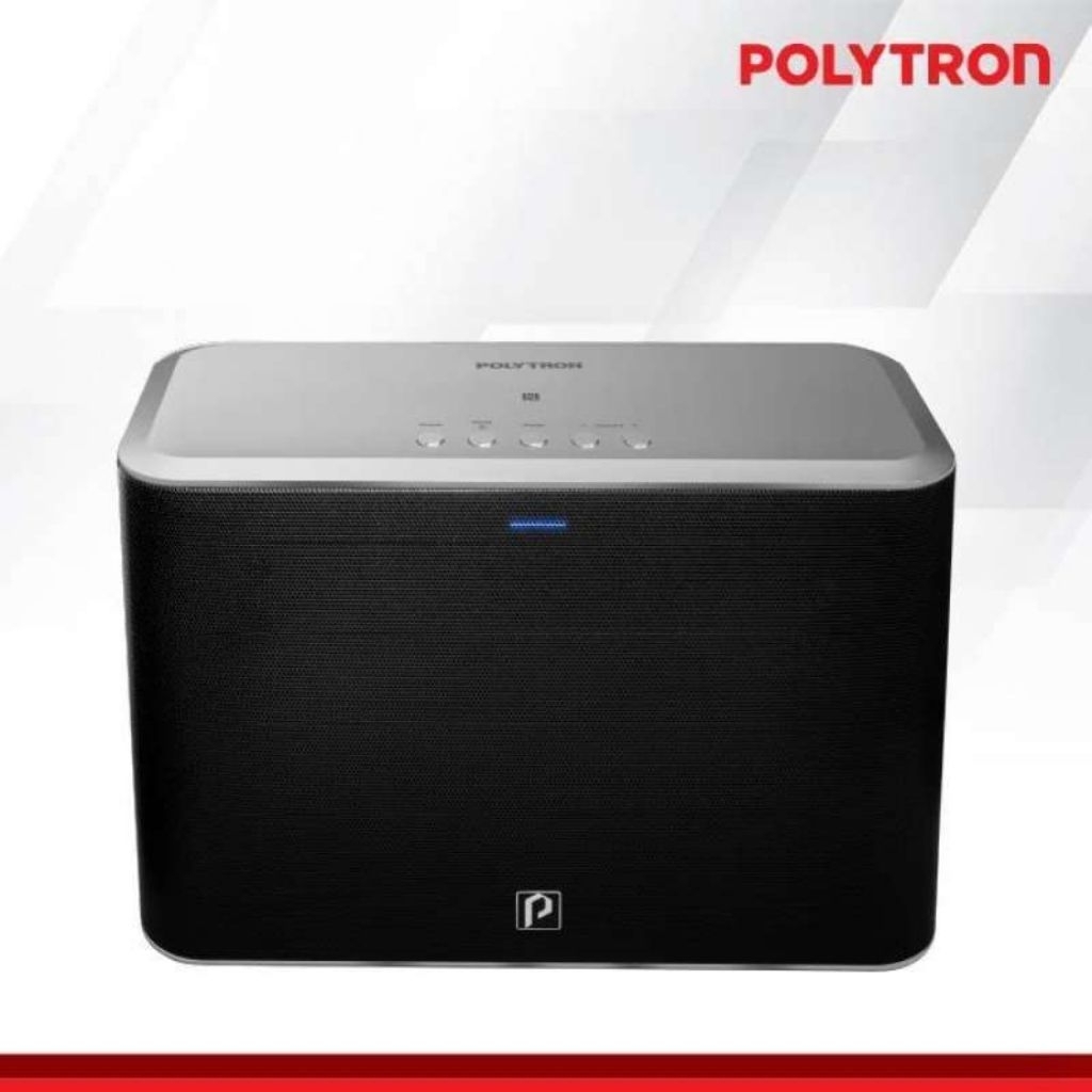 POLYTRON MUZE R2 MULTIROOM SPEAKER AUDIO SYSTEM MUSIC SPOTIFY CONNECT BLUETOOTH RADIO FM NFC EASY CO