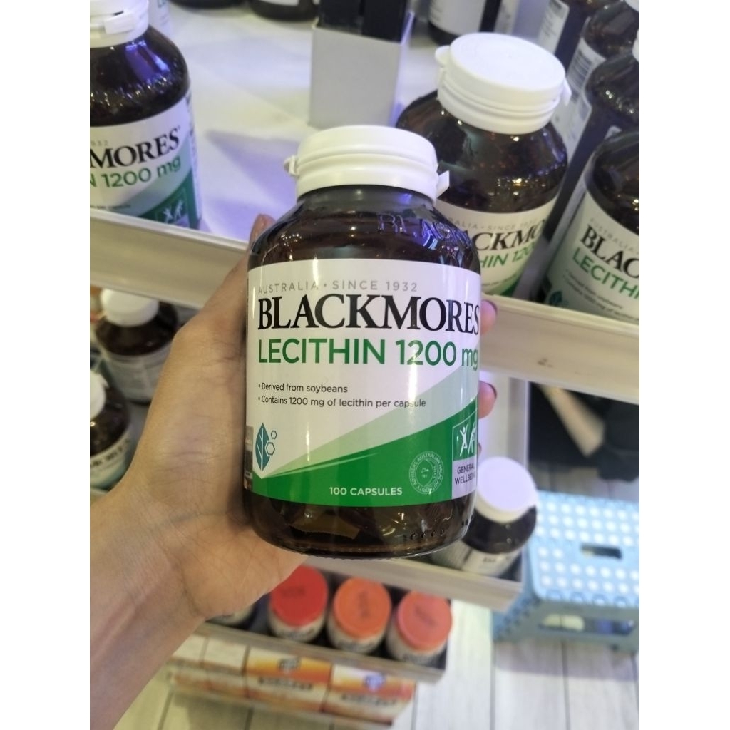 [PO] Blackmores Lecithin 1200 mg 100 Kapsul