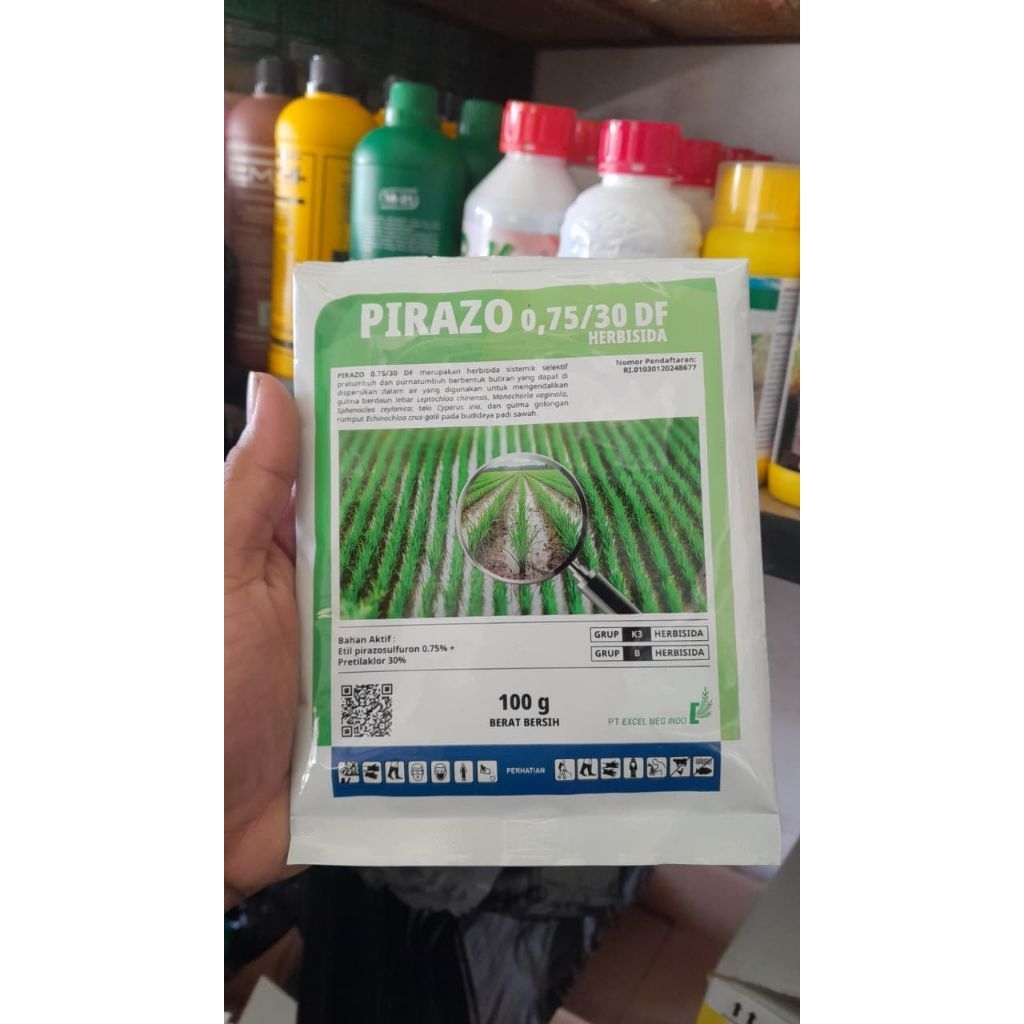 HERBISIDA PIRAZO 0,75/30 DF PEMBEKU BIJI GULMA PADI