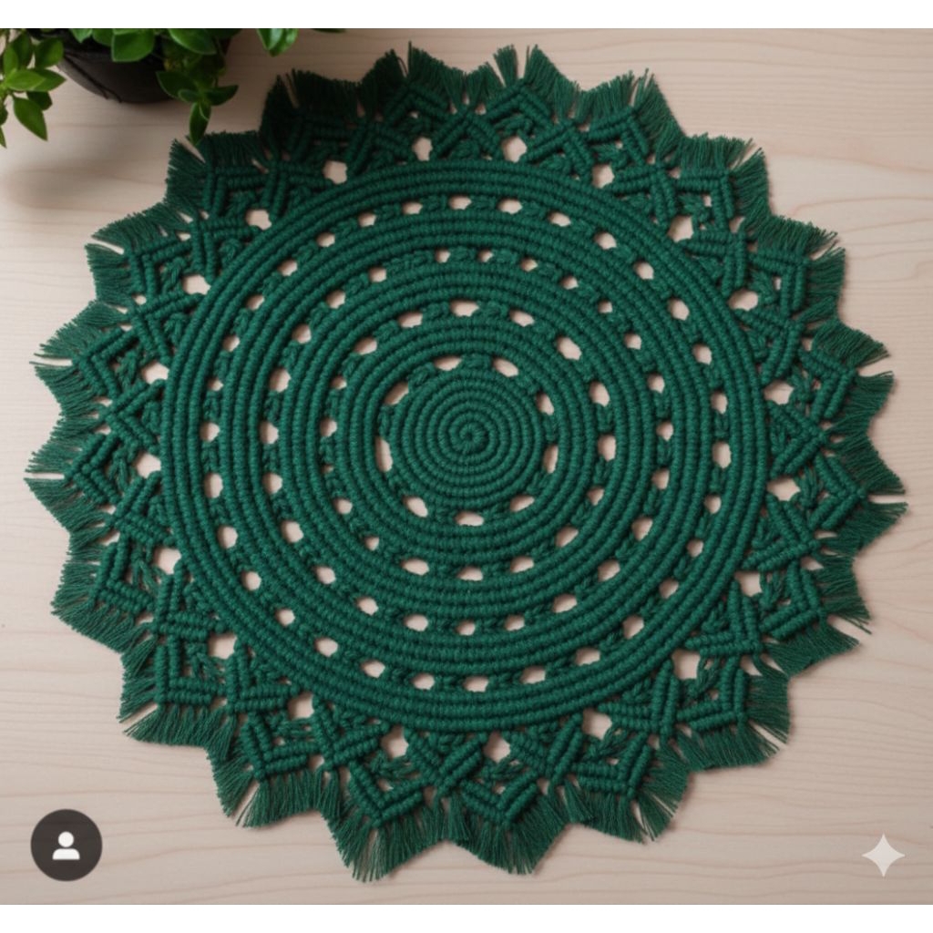 Taplak Meja Rustic - Taplak Meja Bohemian - Taplak meja Minimalis