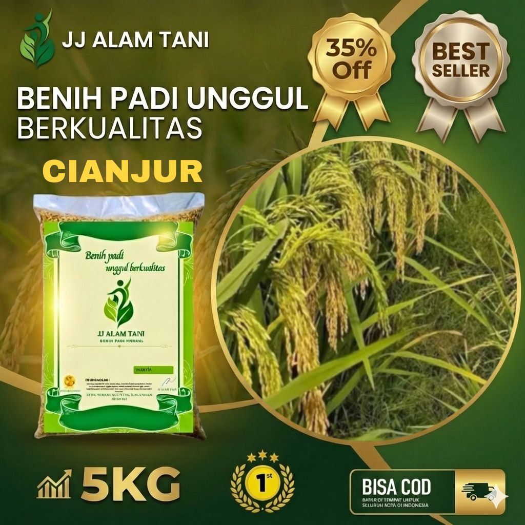 BENIH PADI CIANJUR KEMASAN 5KG