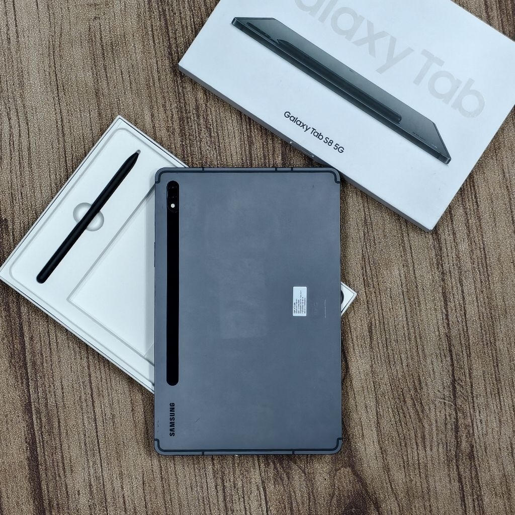 samsung tab s8 8gb/128GB 5g bekas resmi
