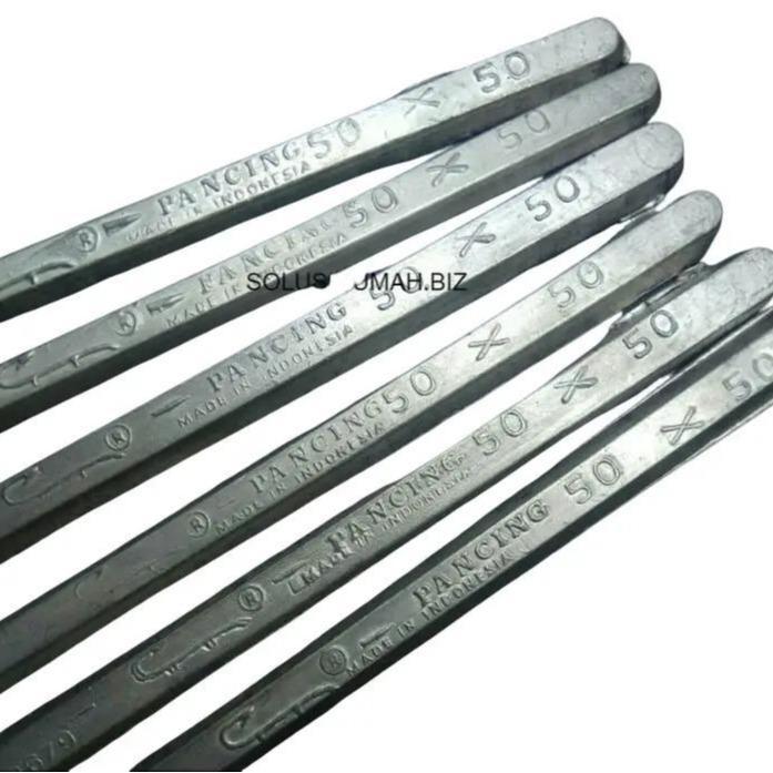 perkilo Timah batangan 50 x 50 cap PANCING perkg batang patri 1kg 1 kilo / kg