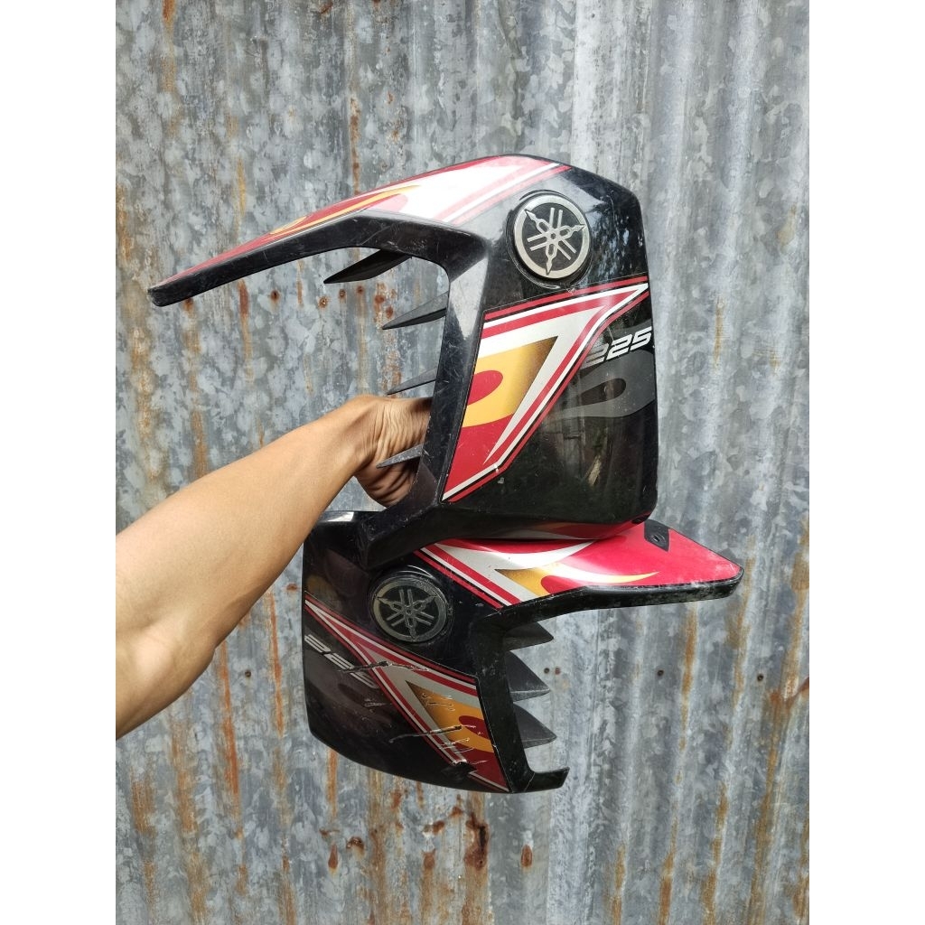 airscoop sayap tangki yamaha scorpio Z new