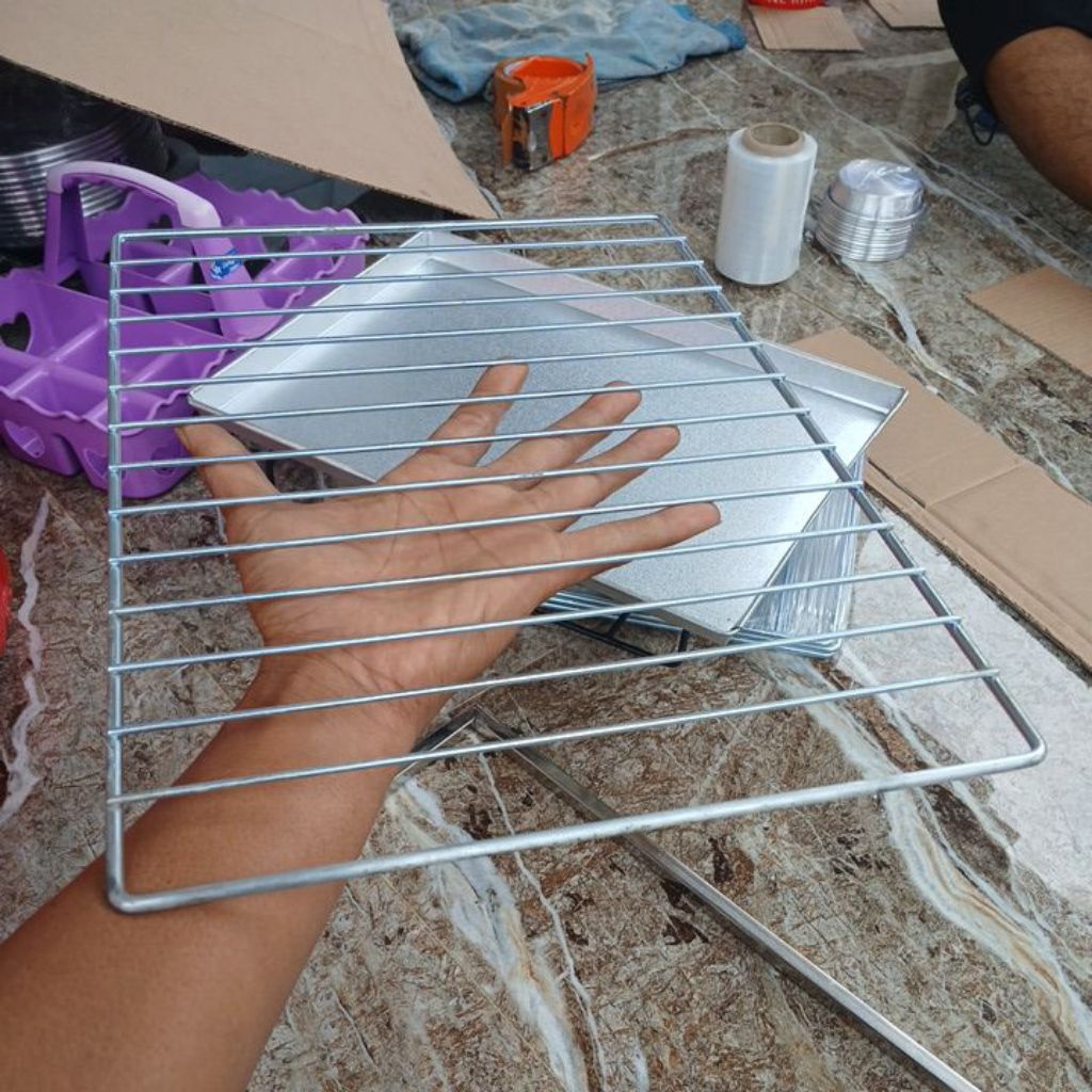 Tray oven listrik VIENTA 30.LT bahan tebal ukuran pas untuk oven Listrik echome dan vienta