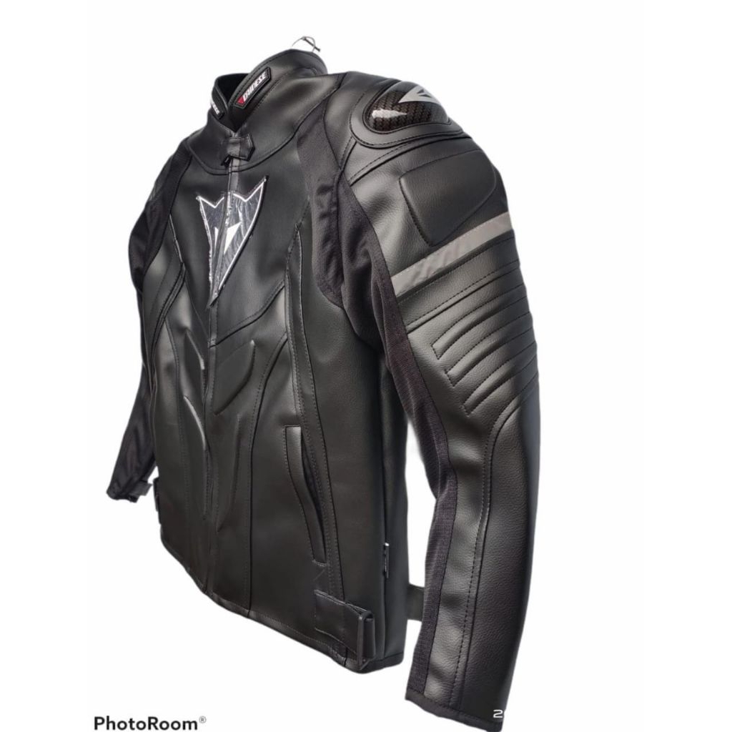 Jacket Motor Touring Dainese Kulit Tebal Full Protector