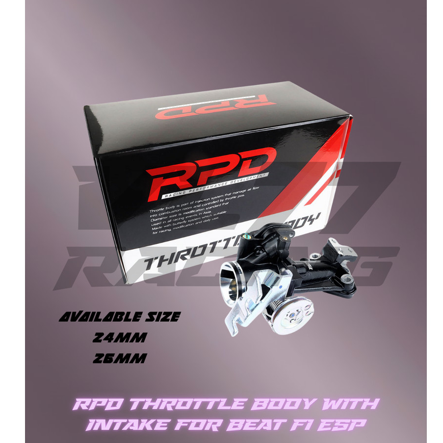 Throttle Body Racing RPD Honda Beat Fi - 24 - 26