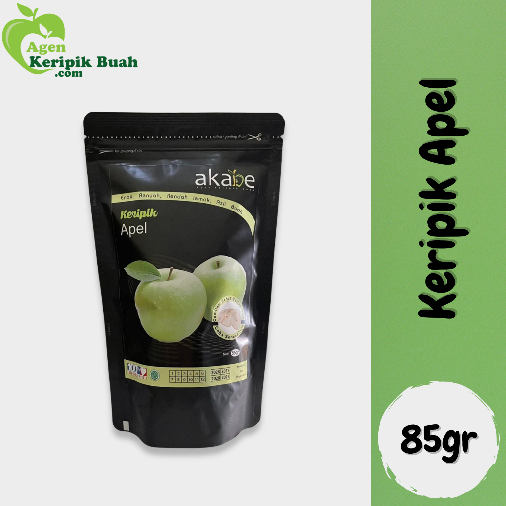 [ TERLARIS ] KERIPIK APEL 85gr/ OLEH-OLEH KHAS MALANG/ KERIPIK BUAH APEL MALANG