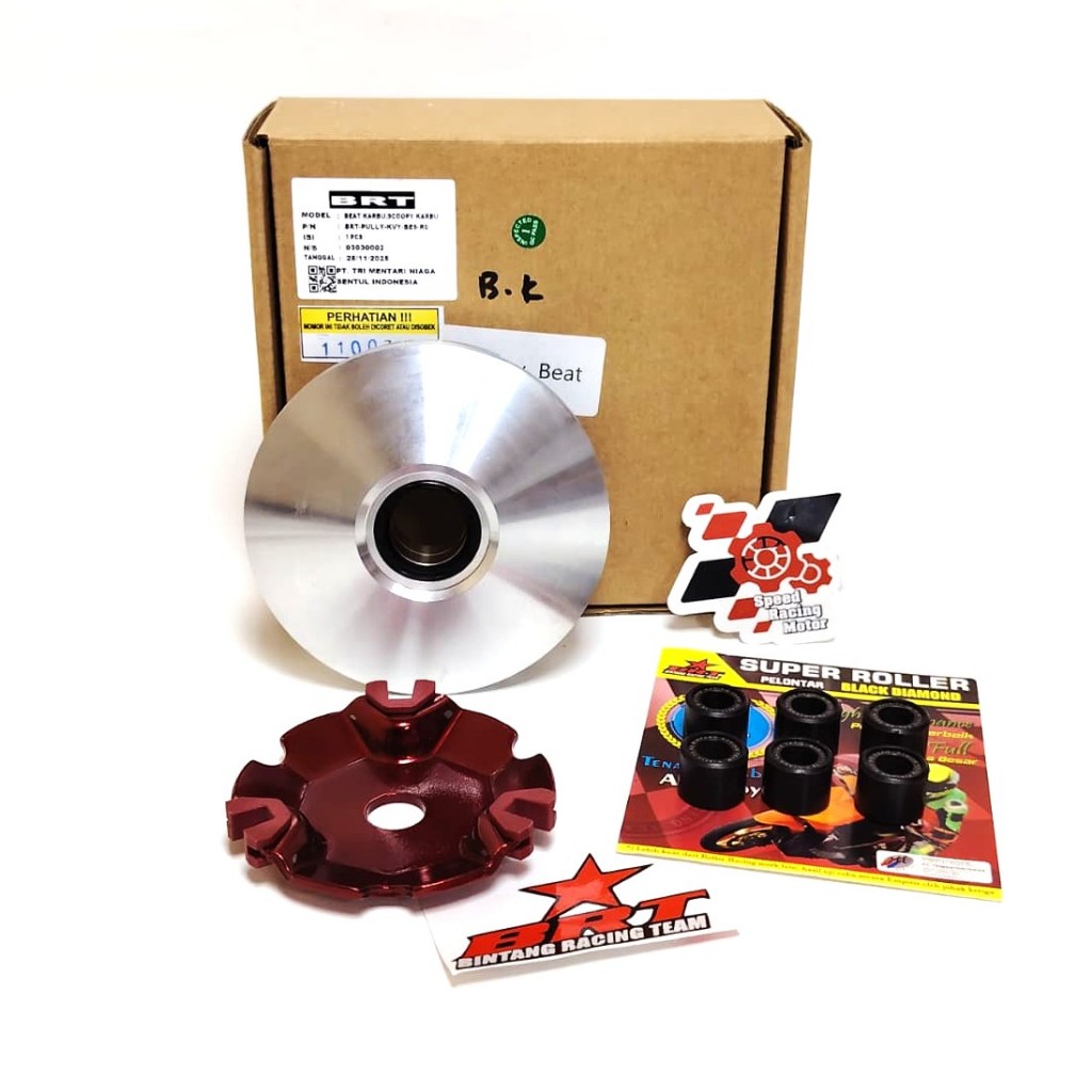 RUMAH PULLY + ROLLER BRT BEAT Karbu SCOOPY Karbu VARIO 110 Karbu Rumah Roller Puly Pulley BRT