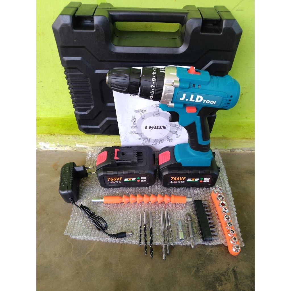 Bor batrai jld tool biru baru