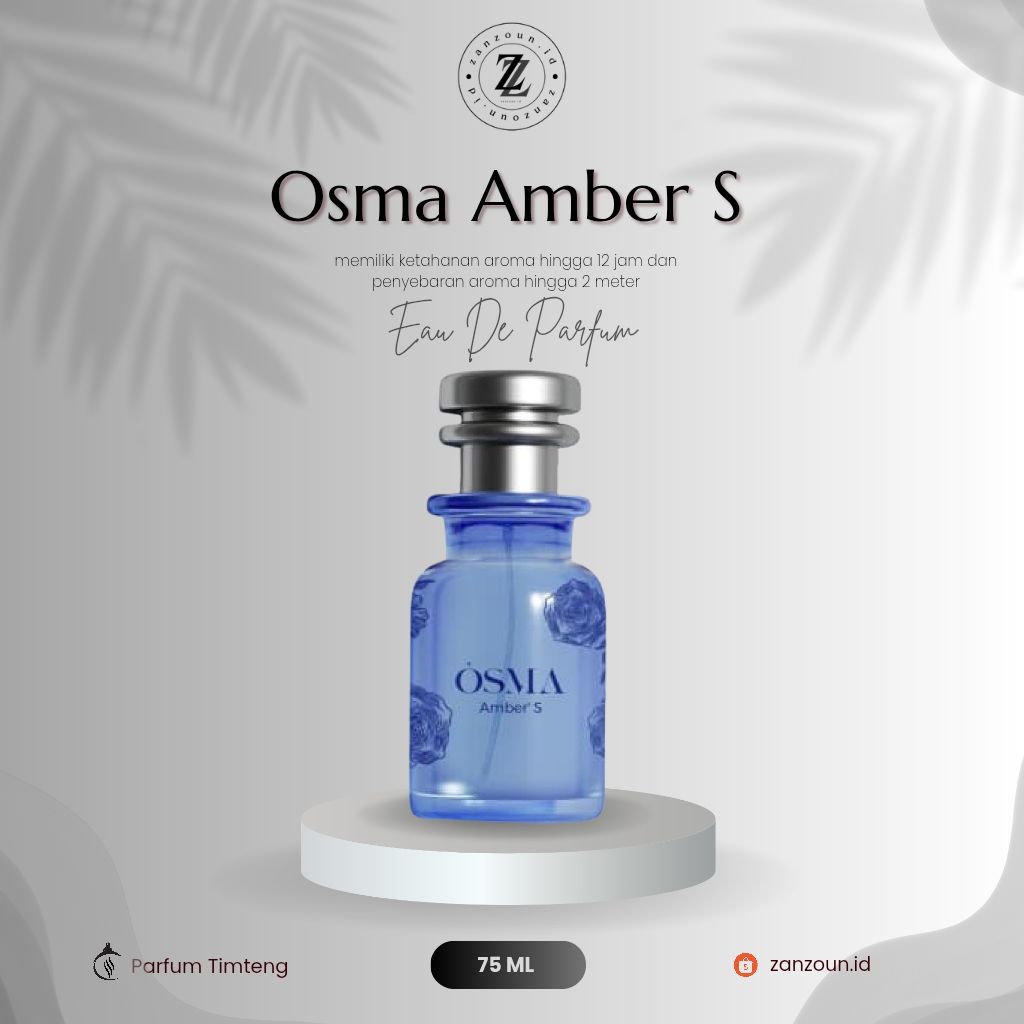 Osma Amber S By Osma 75ml Original Parfum