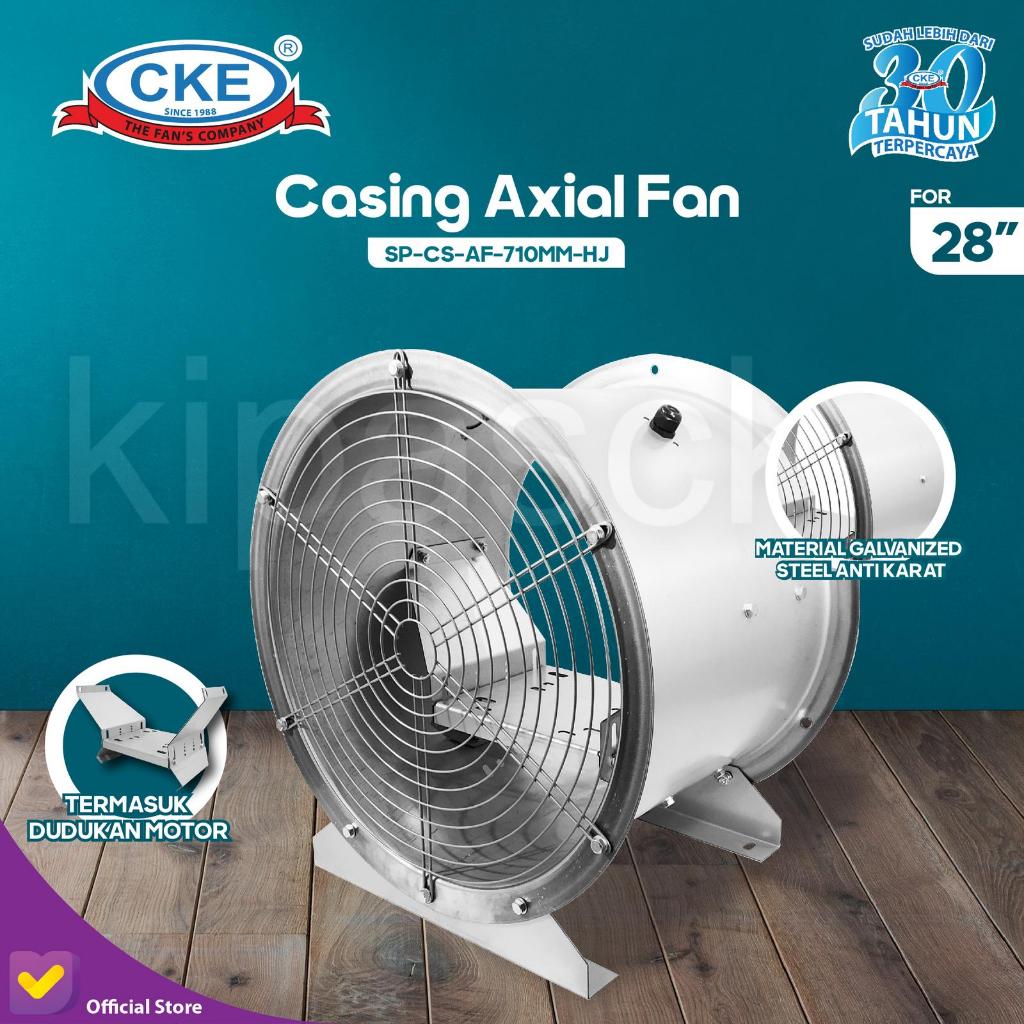 Casing Axial Fan 28 Inch Galvanis / Body Kipas Aksial Blower 28"