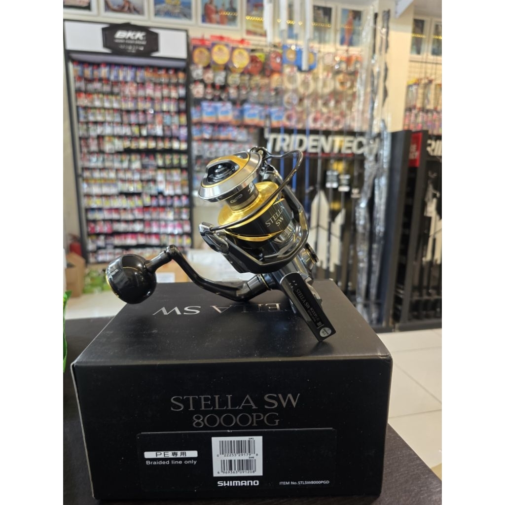 REEL SHIMANO STELLA 8000PG NEW 2025