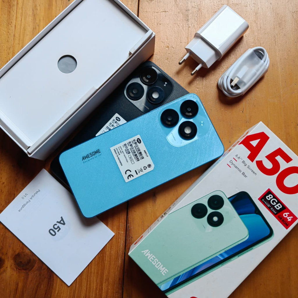 ITEL A50 SECOND 4/64GB HANDPHONE SECOND HP SEKEN HP BEKAS HP MURAH