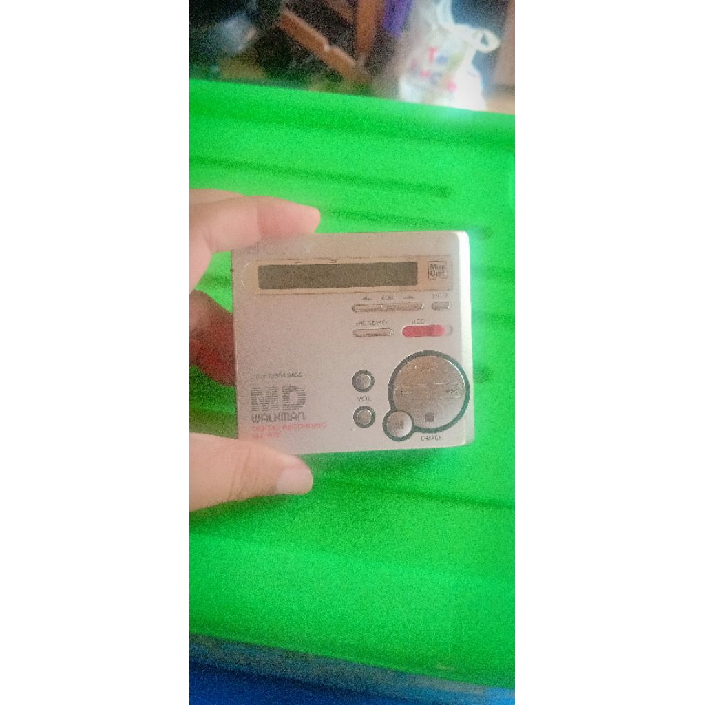 SONY DIGITAL MEGA BASS MD WALKMAN DIGITAL RECORDING MZ-R70 KONDISI MATI BEKAS SERVICE GAGAL KHUSUS K