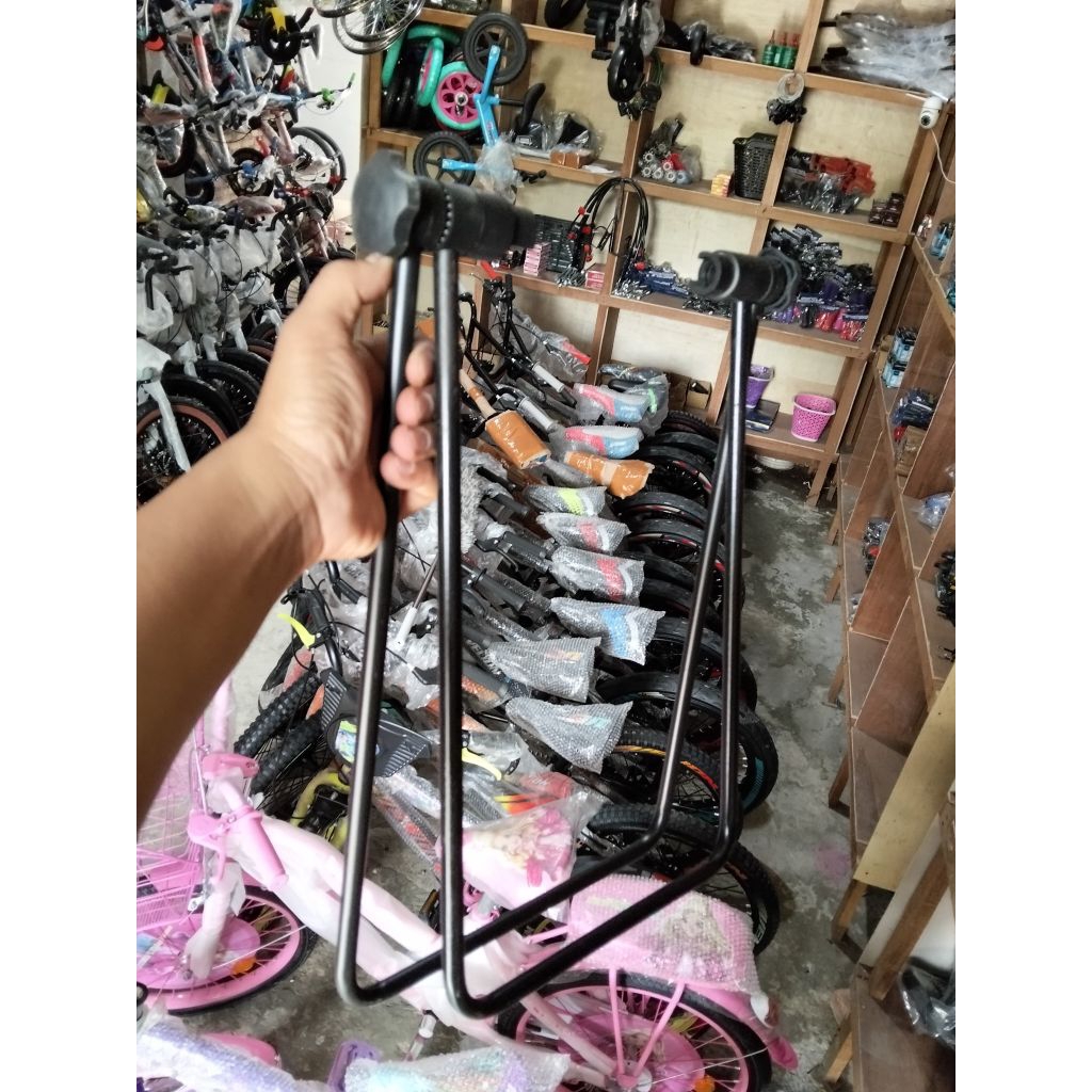 paddock pedok standar sepeda lipat bmx mtb