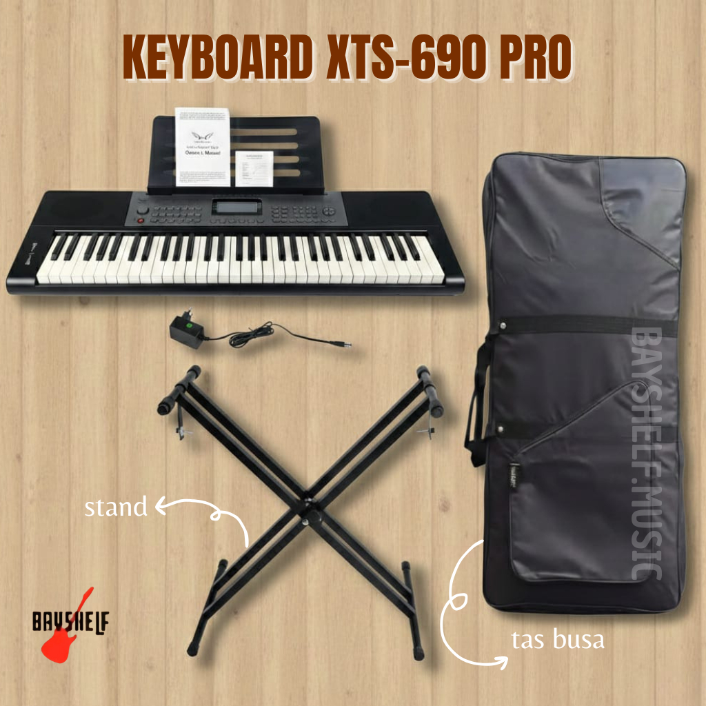 Piano Keyboard Angelet XTS-690 Pro Original Bisa MIDI