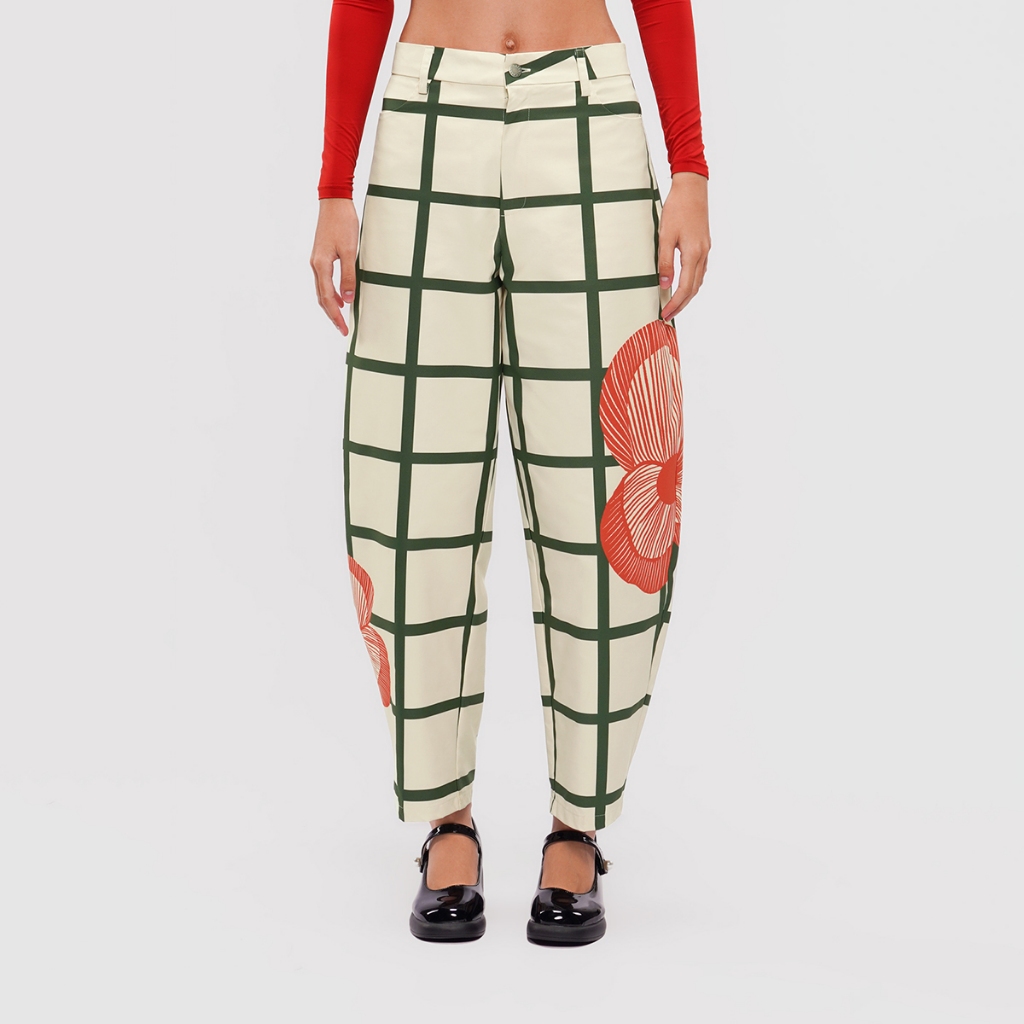 Calla The Label - Nora Barrel Pants - Marmalade