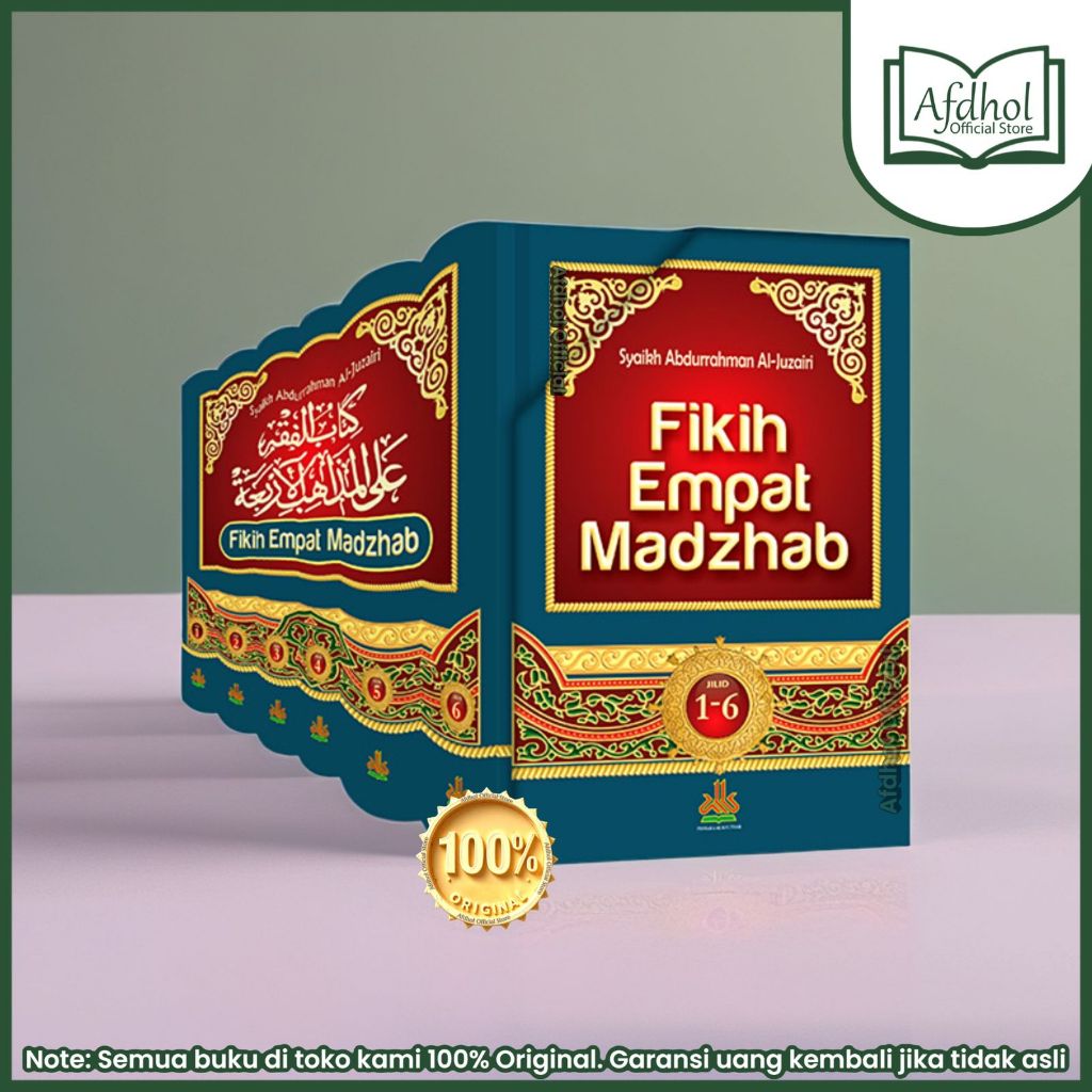 Fikih Empat Madzhab Buku Fiqih 4 Mazhab Fiqh Islam Lengkap Karya Syaikh Abdurrahman Al-Juzairi - Pus