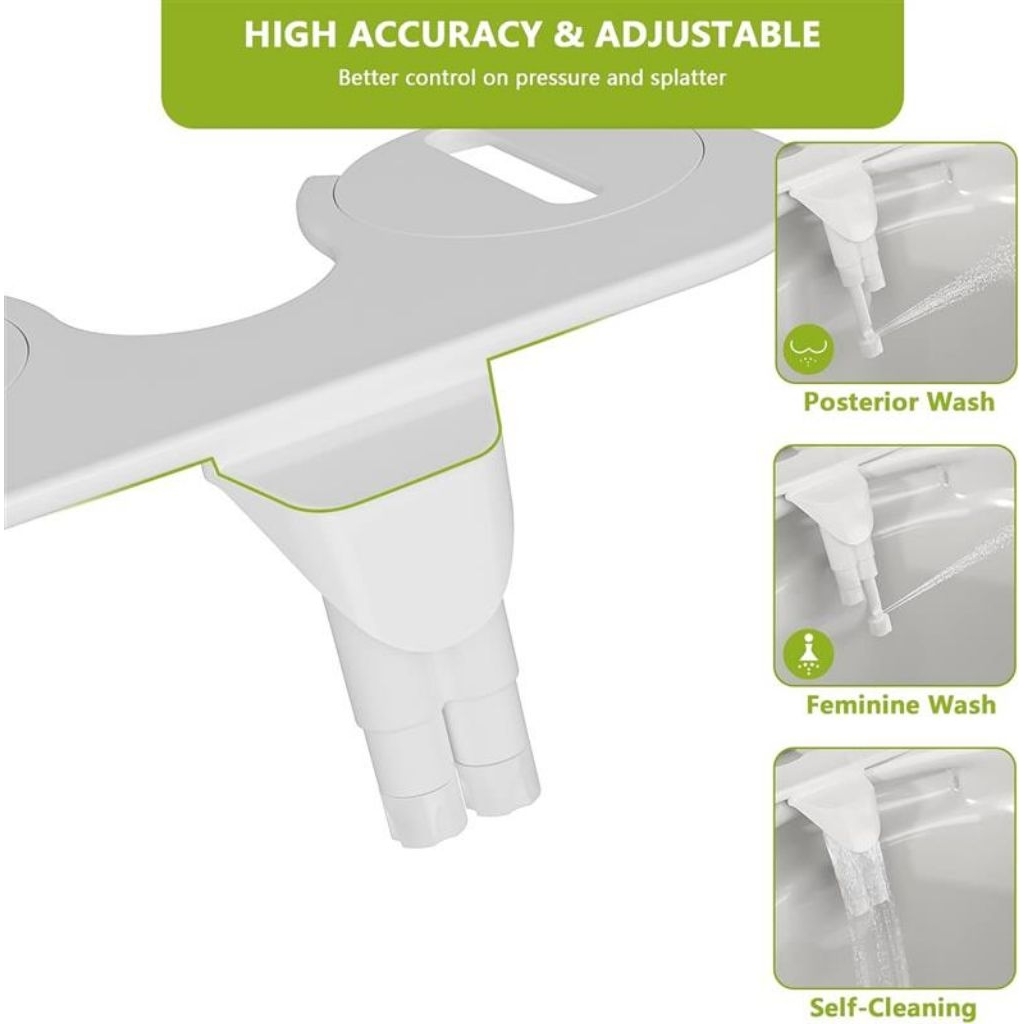 COD - Semprotan Kloset Duduk Shower Bidet 2 Hole 2 Mode Kanan Tangan