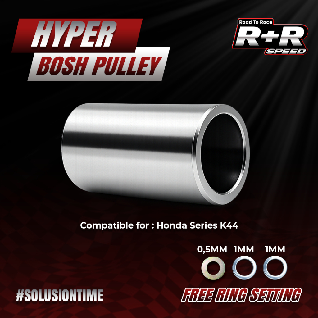 RTRSPEED Hyper Bosh Boshing Pully Depan Rumah Roller Beat Pop, Beat Esp, Scoopy Esp, Vario 110 Esp