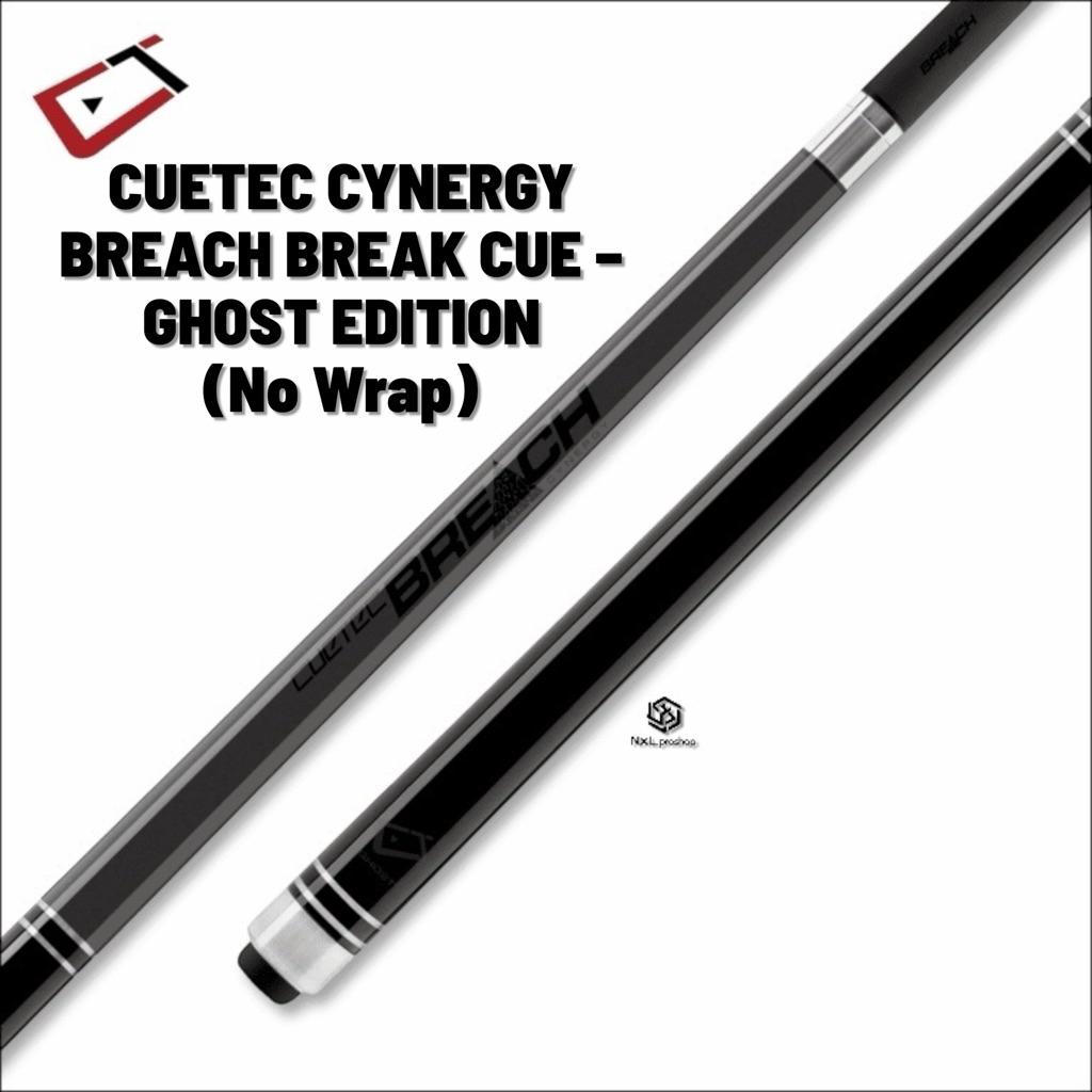 Cuetec CYNERGY BREACH BREAK CUE – GHOST EDITION Stik Billiard