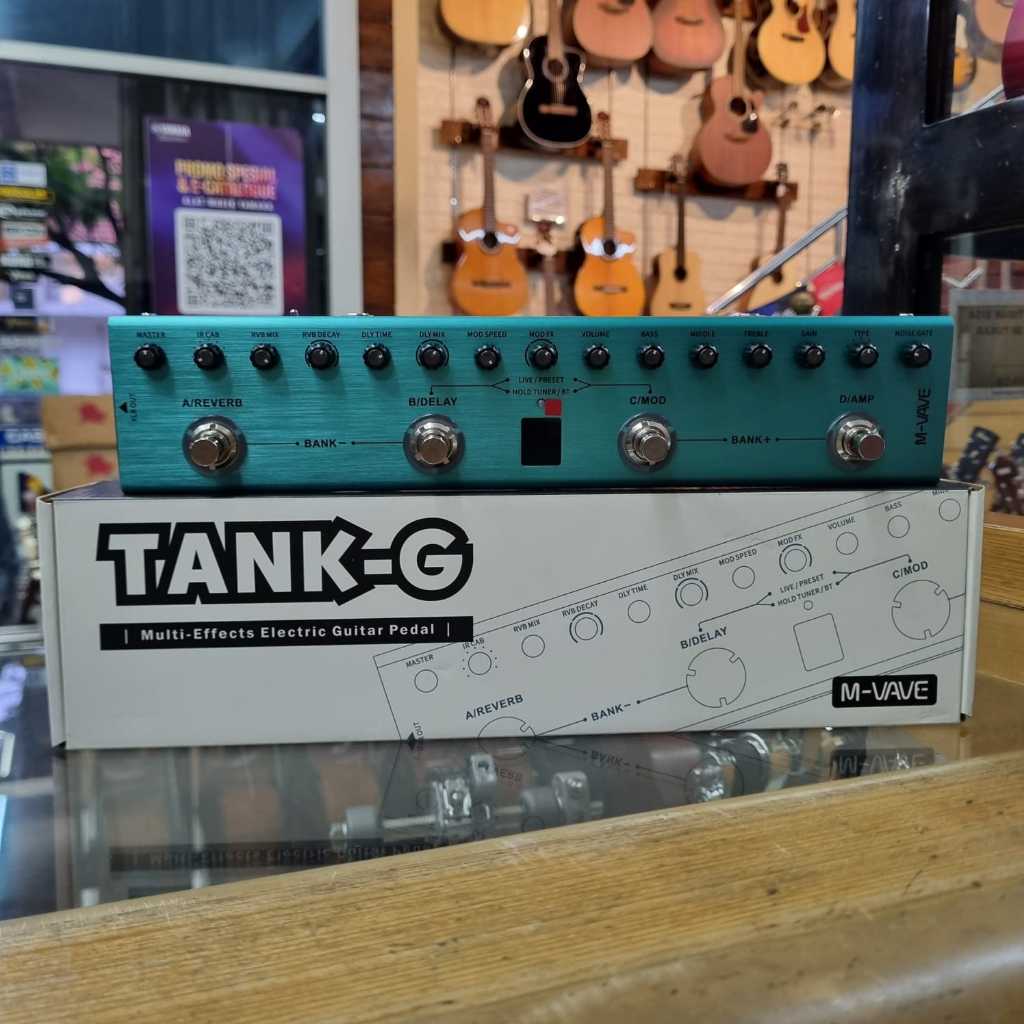 M-Vave Tank G Multi-Effects Guitar Pedal