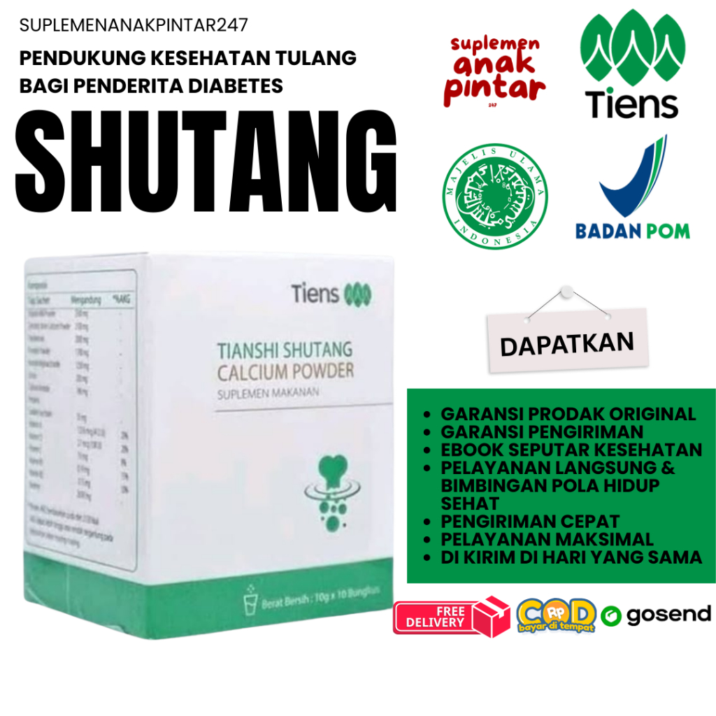 TIENS - Calcium Nutrient Children - Susu Kalsium Anak - Bantu Menjaga Tumbuh Kembang & Gigi Anak