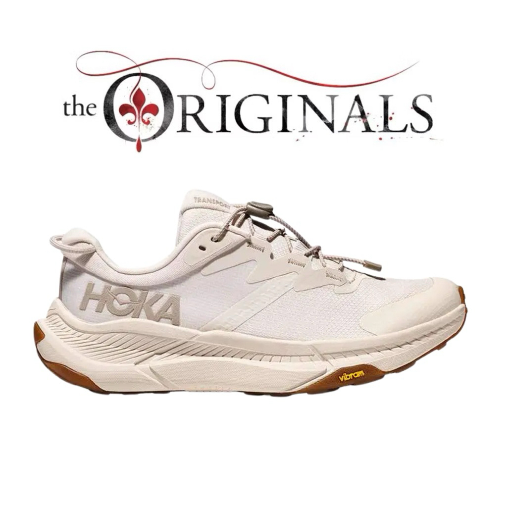 Sepatu Trail Run Wanita Hoka Transfort Eggnog