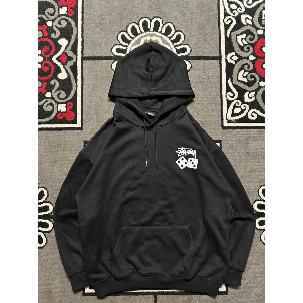 Hoodie Stussy Dice Pigment Dyed