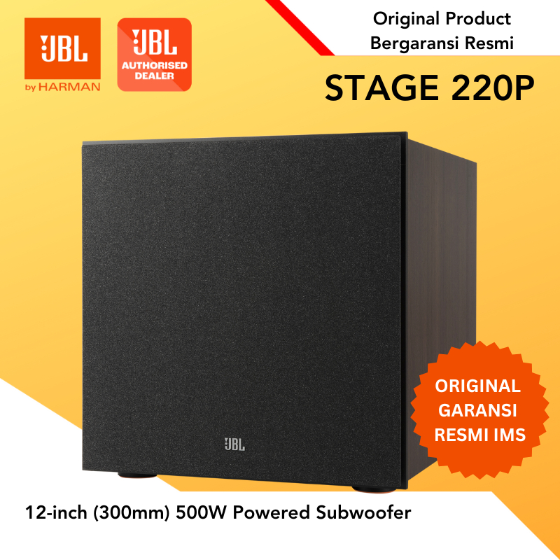 Subwoofer JBL Stage 220P 220-P 220 P 12 inch 500W Powered Subwoofer