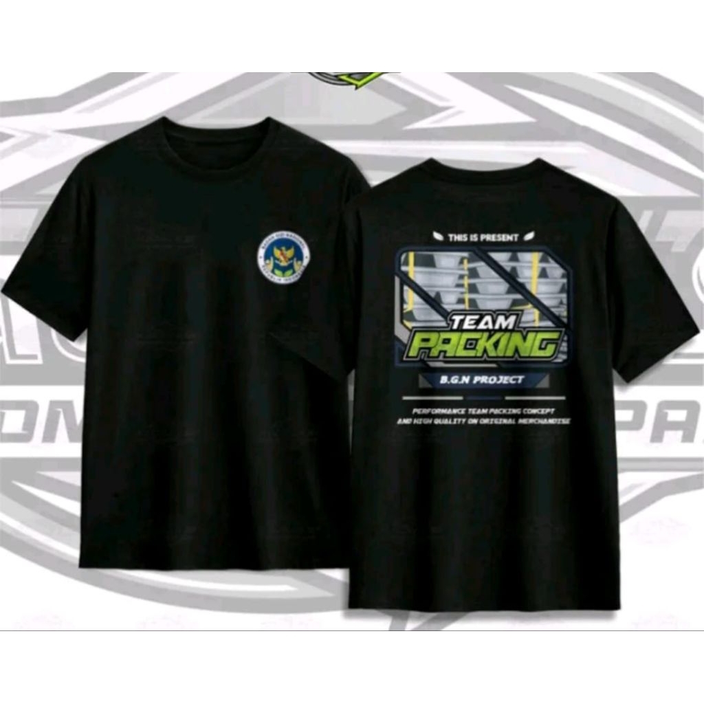 kaos team packing sppg