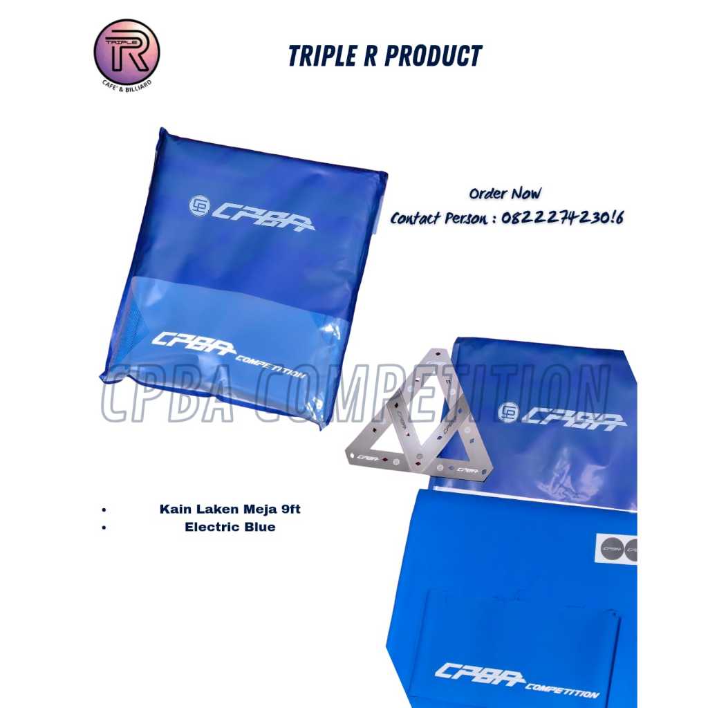 LAKEN MEJA BILLIARD CPBA COMPETITION - CPBA COMPETITION - Laken Billiard CPBA Competition