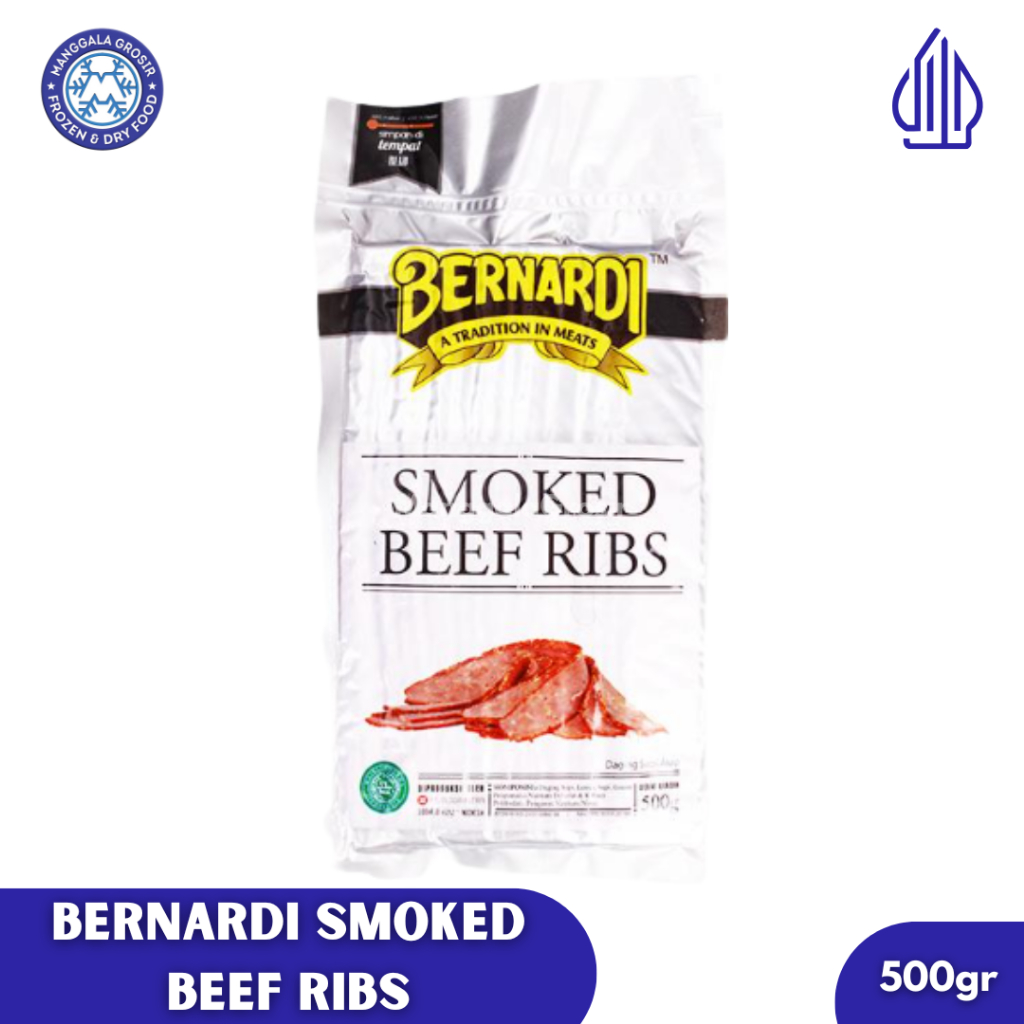 Bernardi Smoked Beef Ribs 500gr