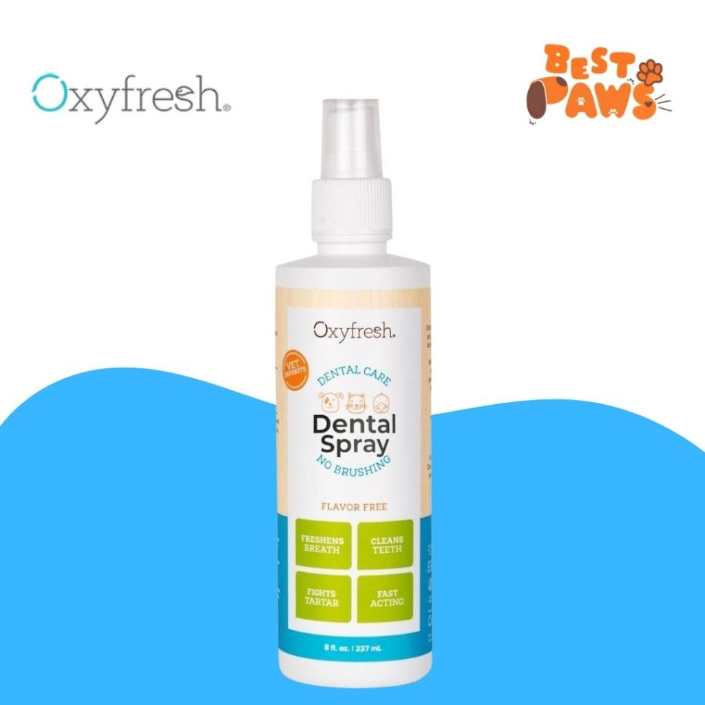 Oxyfresh Advanced Cat & Dog Dental Spray - 8 oz 237 ml