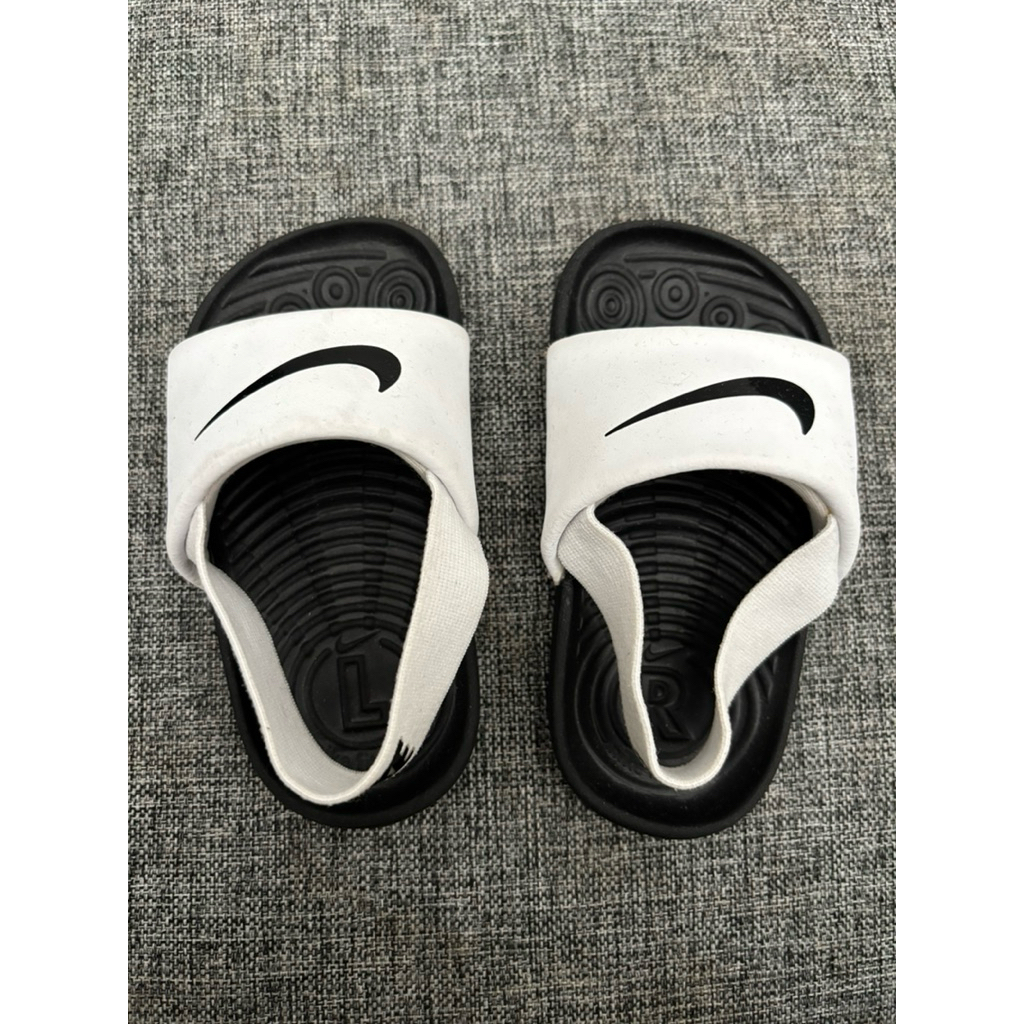 Nike Kawa Baby/Toddler Slides Black - Sepatu Sandal Anak PRELOVED